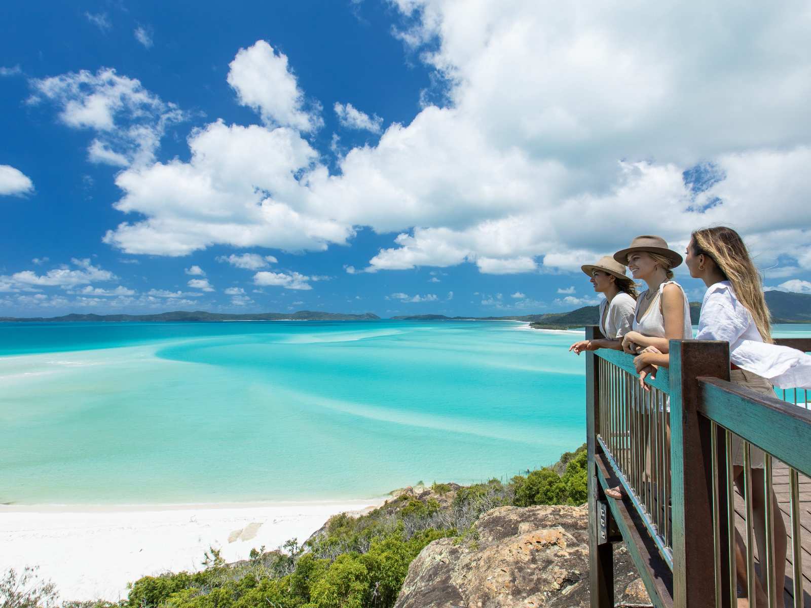 girls whitsundays look out east coast